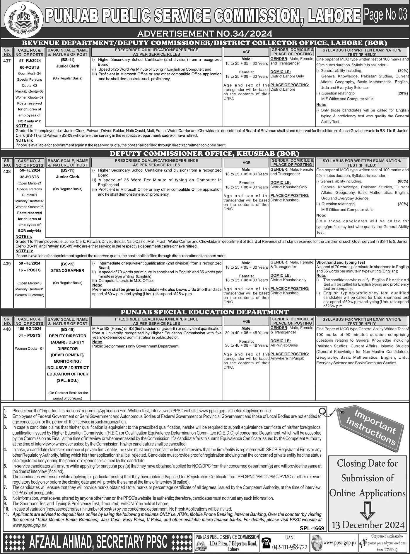 PPSC Jobs